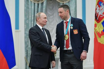 Владимир Путин и Илья Ковальчук