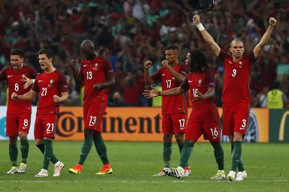 Сборная Португалии победила Польшу в серии пенальти