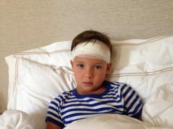 5-летний сын актрисы Алики Смеховой попал в больницу в Крыму