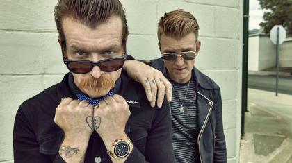 Участники группы Eagles of Death Metal Джесси Хьюз (слева) и Джош Хомме. Фото: Facebook   