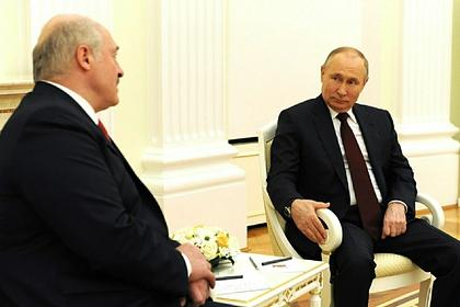 Александр Лукашенко и Владимир Путин