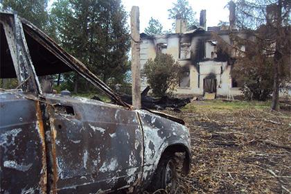 Последствия пожара в Урмане, 2011 год