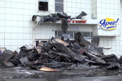 Последствия пожара в ТЦ «Зимняя вишня» 