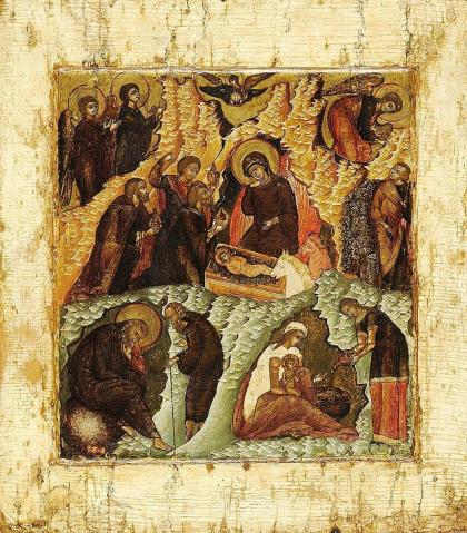 Икона «Рождество Христово», XVIII век