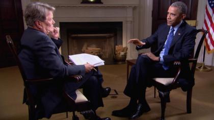 Обама дал интервью программе «60 минут» на телеканале CBS