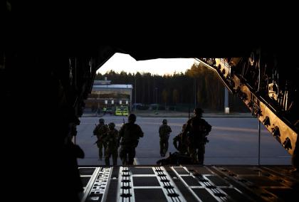 Военные учения НАТО Baltic Tiger 2022