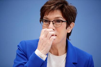 Министр обороны Германии Аннегрет Крамп-Карренбауэр