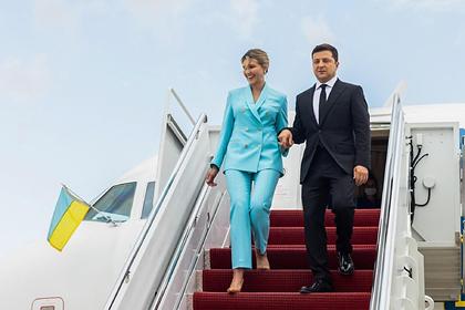 Елена и Владимир Зеленские