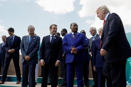 Лидеры стран G7 в Таормине