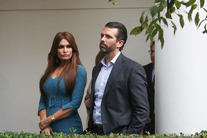 Кимберли Гилфойл и Дональд Трамп