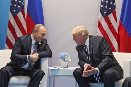 Владимир Путин и Дональд Трамп