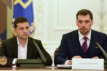 Владимир Зеленский и Алексей Гончарчук