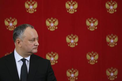 Президент Молдавии Игорь Додон