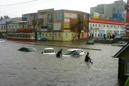 Потоп в Курске 20 июня