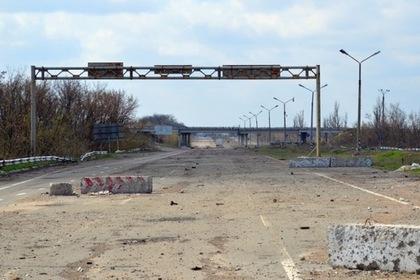 Дорога в Донецке