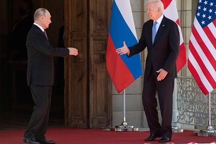 Владимир Путин и Джо Байден