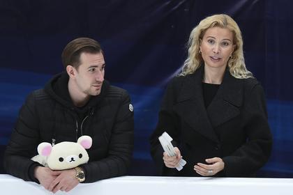 Хореограф Даниил Глейхенгауз и тренер Этери Тутберидзе