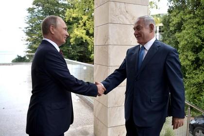 Владимир Путин и Беньямин Нетаньяху