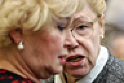 Людмила Нарусова и Елена Мизулина  