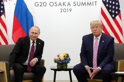 Владимир Путин и Дональд Трамп