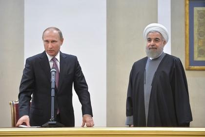 Владимир Путин и Хасан Роухани