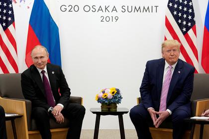 Владимир Путин и Дональд Трамп