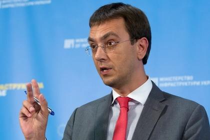 Министр инфраструктуры Украины Владимир Омелян