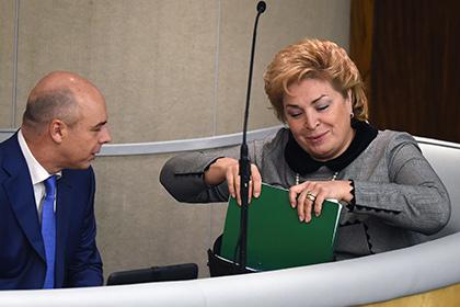 Антон Силуанов и Татьяна Нестеренко
