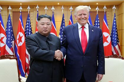 Ким Чен Ын и Дональд Трамп