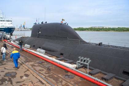 Первая многоцелевая АПЛ проекта «Ясень» К-560 «Северодвинск»