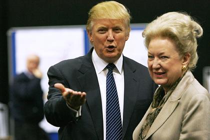 Дональд Трамп и Мэриэнн Трамп Бэрри