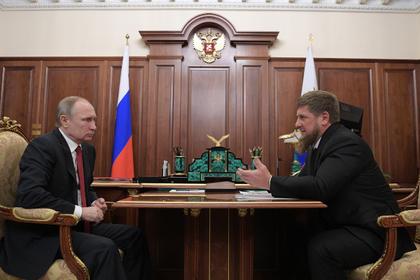 Владимир Путин, Рамзан Кадыров