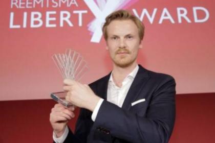 Клаас Релотиус на вручении премии Liberty Award