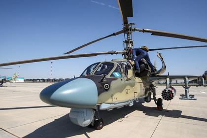 Ударный вертолет Ка-52 «Аллигатор»