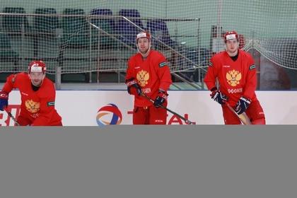 Хоккеисты сборной России
