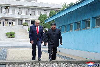 Дональд Трамп и Ким Чен Ын