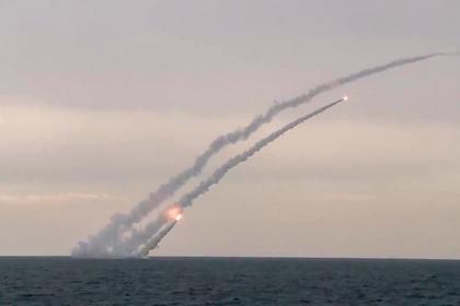 Пуск ракет «Калибр»