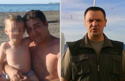 на фото: слева - старший помощник Желомеев А.В., справа - второй старший помощник Седых А.В.