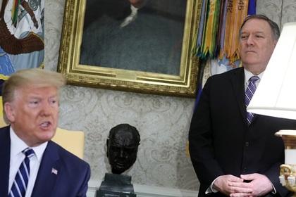 Дональд Трамп и Майк Помпео