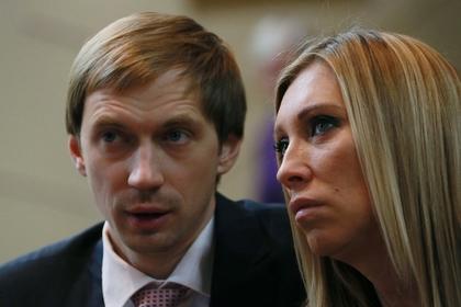 Вице-президент ВФЛА Сильнов и президент Федерации легкой атлетики Москвы Мастеркова