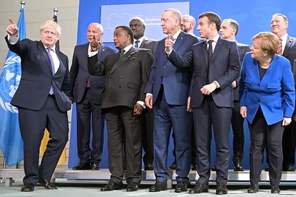 Участники Международной конференции по Ливии в Берлине