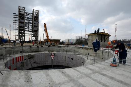 Строительная площадка на космодроме «Восточный»
