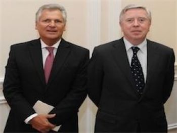 К Тимошенко в больницу приехали Кокс и Квасьневский